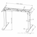 Office 2-motor Standing Desk Altura de altura ajustable